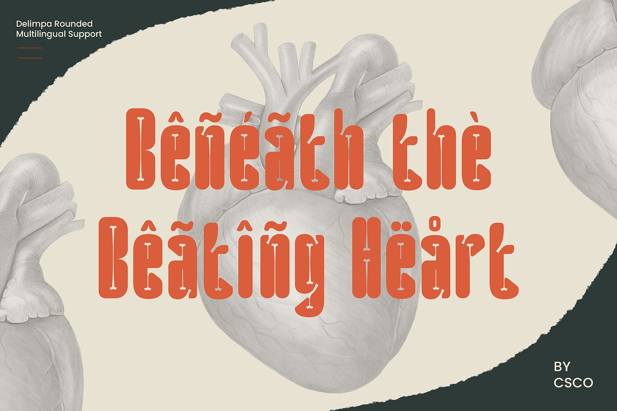 Delimpa Rounded, a Sans Serif Font by Craft Supply Co. (Photo 3 of 8)