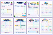 2027 School Assignment Workbook kdp, a Stationery Template by Mustafiz (Thumbnail 2 of 4)