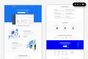 Sales Monitoring Landing Page