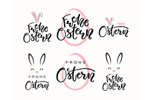Easter lettering quotes set in, an Object Illustration by sceptical cactus