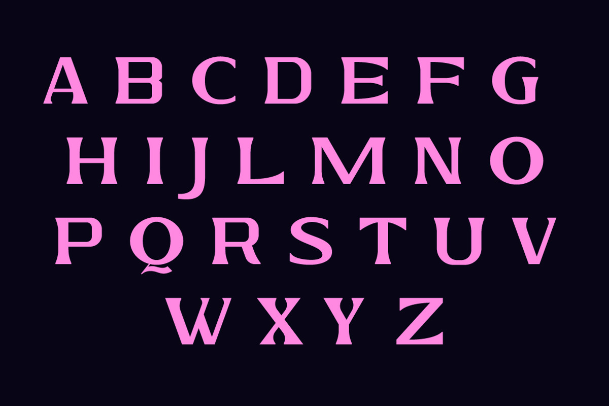 Vandguds - Serif Typeface, a Serif Font by Nian Keun Studio (Photo 3 of 10)