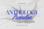 Anthology Paradise Duo Elegant Font, a Serif Font by UICreative (Thumbnail 1 of 13)