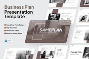 Sameplan - Business plan Keynote, a Presentation Template by SquidPixey (Thumbnail 1 of 6)