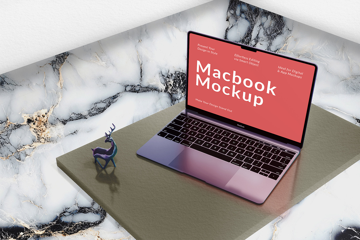Macbook Mockup, a Mac Mockup by Morand Union (Photo 1 of 7)