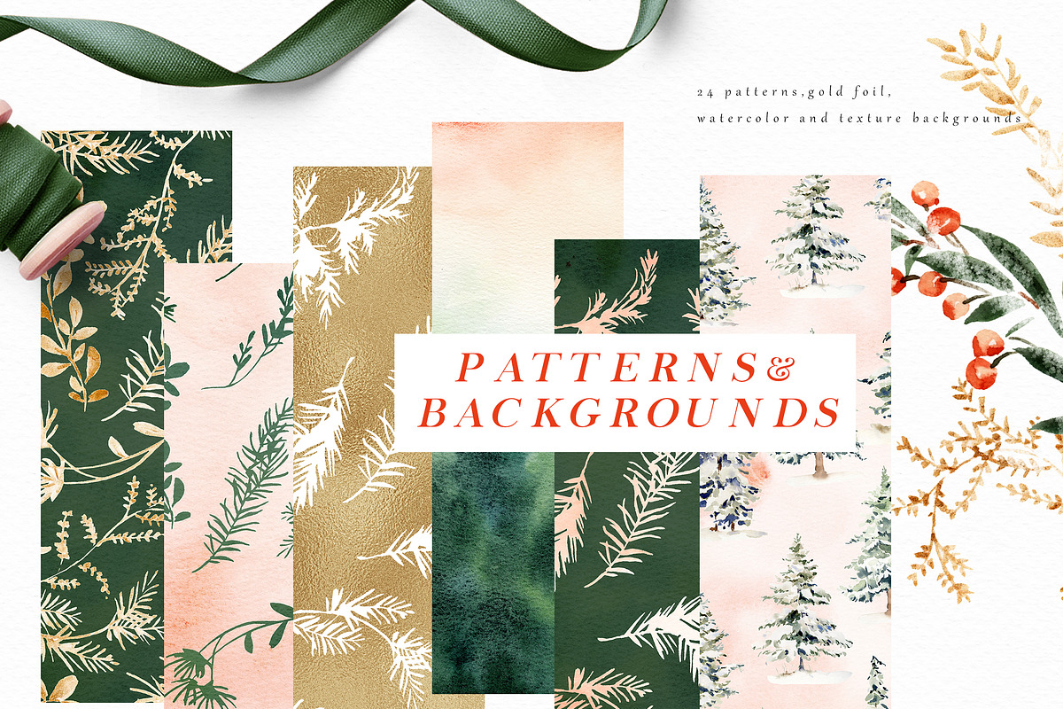 Winter Graphic Set-Christmas, a Decorative Illustration by Graphic Box (Photo 4 of 10)