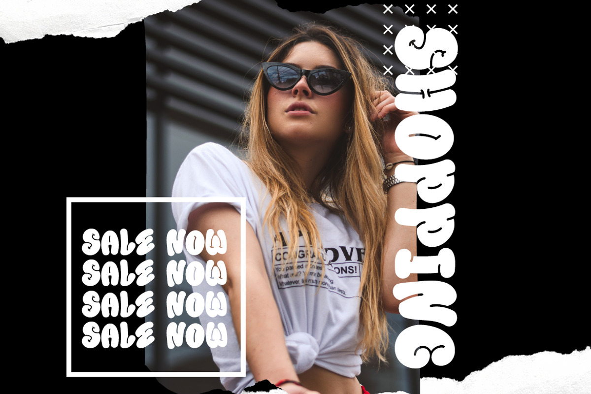 Poozie - Bold Fun Font, a Handwritten Font by Dhabee (Photo 8 of 12)