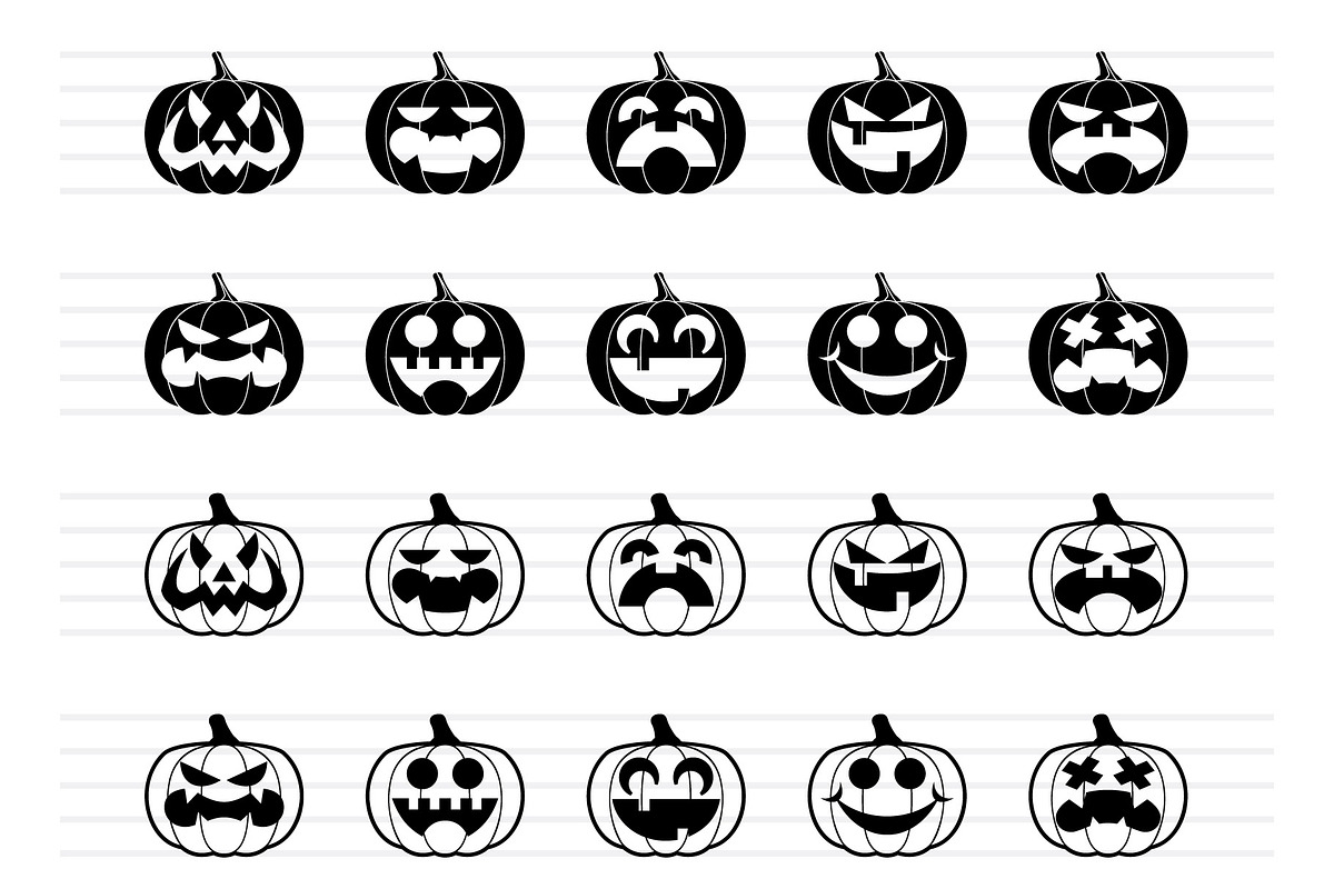 Halloween Pumpkins Icons, an Icon by doghead (Photo 3 of 3)