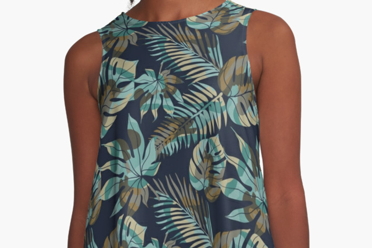 12 trendy tropical pattern., a Pattern Graphic by zeffir (Photo 2 of 3)