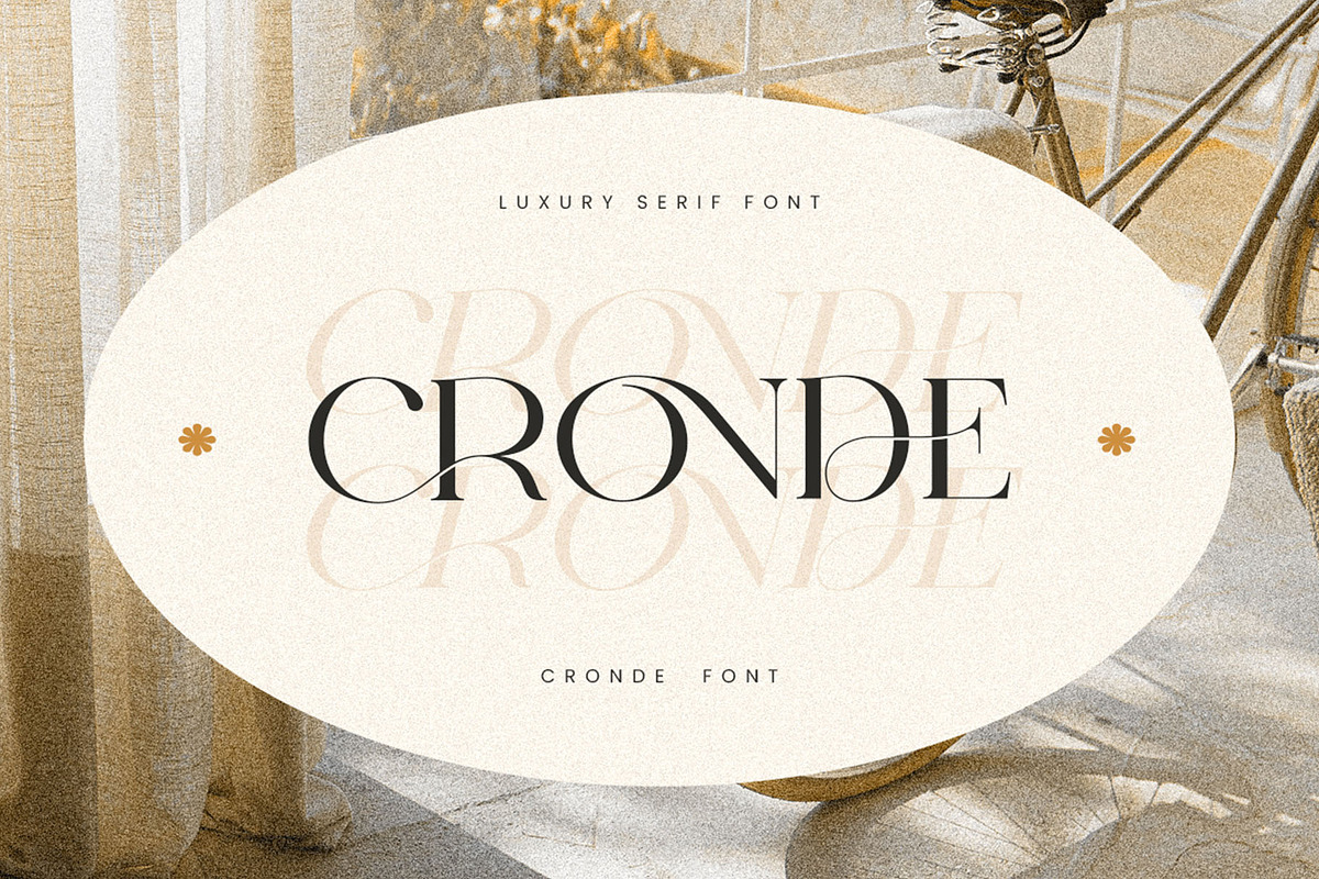 CRONDE || Elegant Luxury Serif, a Serif Font by ToniStudio (Photo 5 of 10)