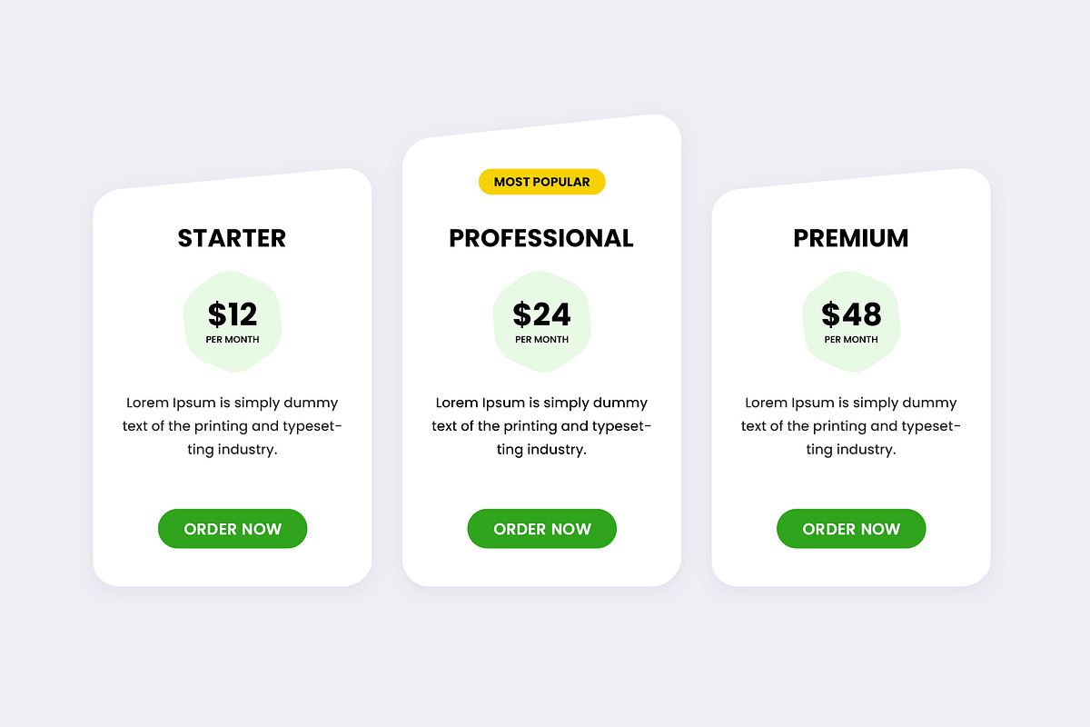 Pricing Tables, a Templates & Theme by Youme Techworld (Photo 2 of 4)