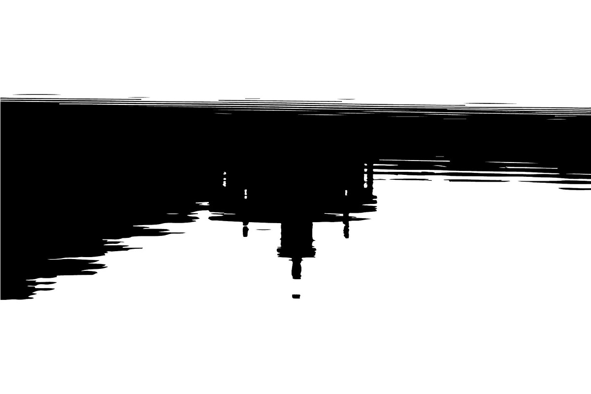 Lake Reflection Silhouette, an Object Graphic by Designer_Momina (Photo 14 of 20)