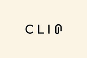 Clip text logo design minimal vector, a Branding & Logo Template by Vectoryzen (Thumbnail 2 of 2)