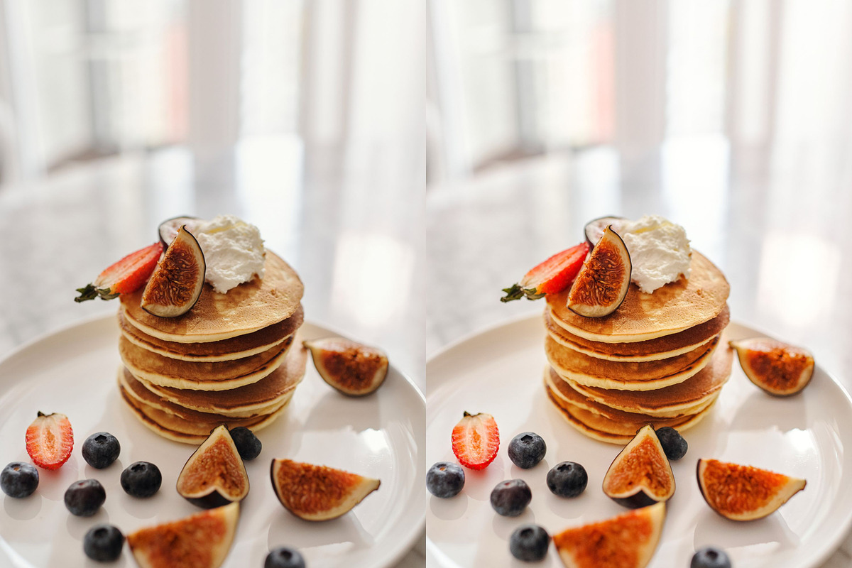 10 BRIGHT FOOD LIGHTROOM PRESETS, an Action Add-On by Emma Kate Creative (Photo 2 of 10)
