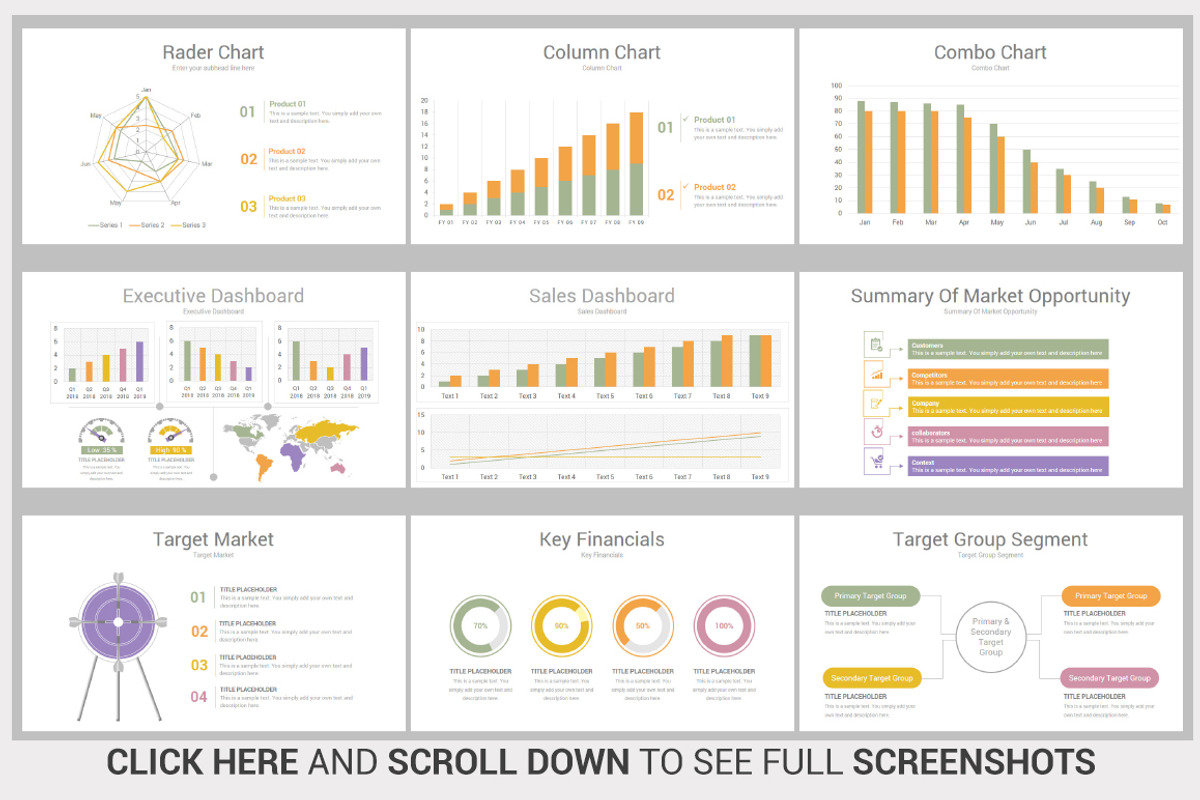 Multi Business PowerPoint Template, a Presentation Template by OceanArt (Photo 29 of 46)