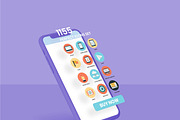 1155 PERFECT ICONS SET, an Outline Icon by Toonsteb (Thumbnail 4 of 26)
