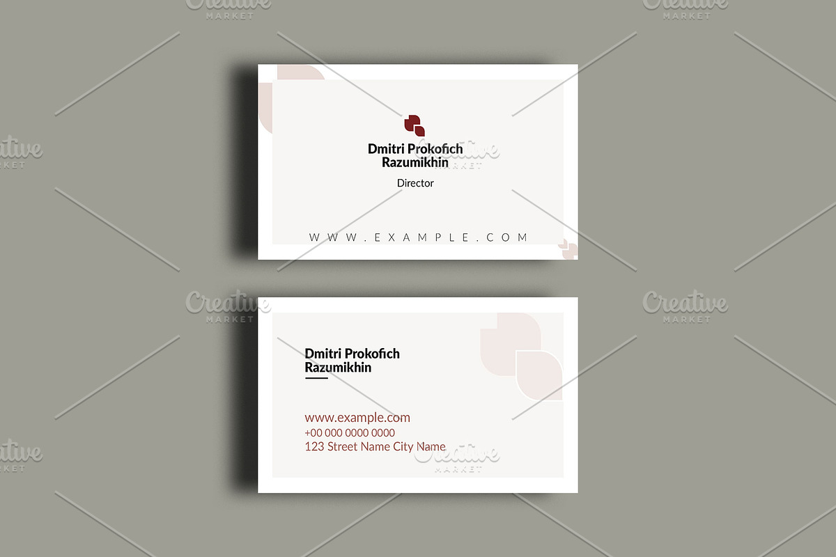 Business Card, a Business Card Template by ClickPaint_Studio (Photo 1 of 4)