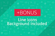 Flat Vector Icons Collection, an Icon by vladwel (Thumbnail 5 of 5)