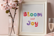 Daisy Petal - Floral Font Duo, a Script Font by AnningArts (Thumbnail 3 of 8)