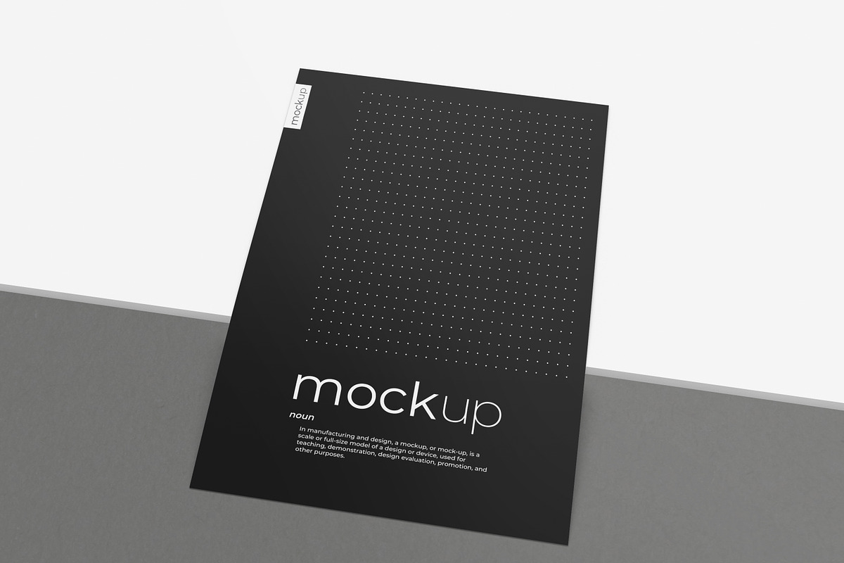 Flyer / Poster / CV Mockup 3, a Print Template by KIPET (Photo 14 of 14)