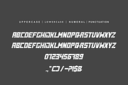 Fast Charging, a Sans Serif Font by alon kelakon (Thumbnail 5 of 6)