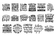 Inspirational Quotes svg Bundle, an Illustration by DESIGNAVO (Thumbnail 2 of 7)