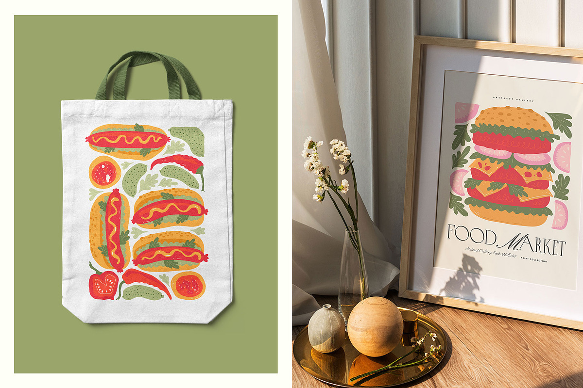 Modern Food | Wall Art Creator, an Object Graphic by Leleka.Store (Photo 12 of 15)