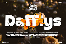 Daffiys - Cartoon Retro Font