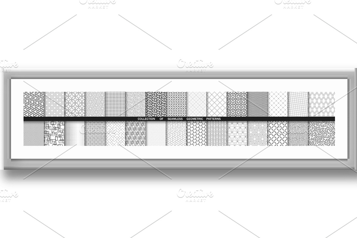 Big Set of Modern Vector Seamless, a Pattern Graphic by FineArtStudio (Photo 2 of 3)