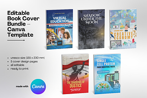 Editable Book Bundle – Canva
