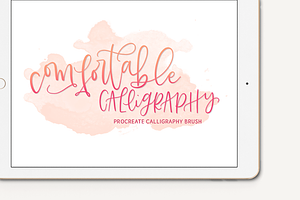 Comfortable Calligraphy Procreate
