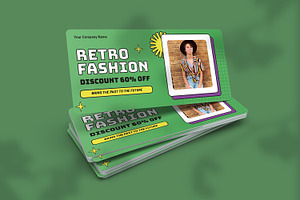 Retro Colorful - Gift Voucher