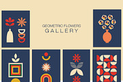 Retro geometric abstract posters, an Object Illustration by Sofico (Thumbnail 4 of 13)