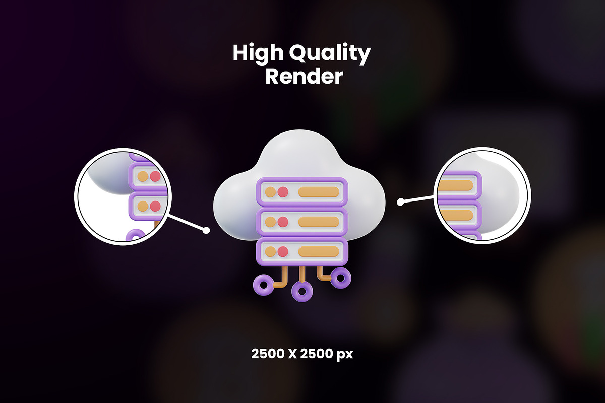 Big Data & Data Science 3D Icon, an Object Graphic by Artnivora.Std (Photo 4 of 4)