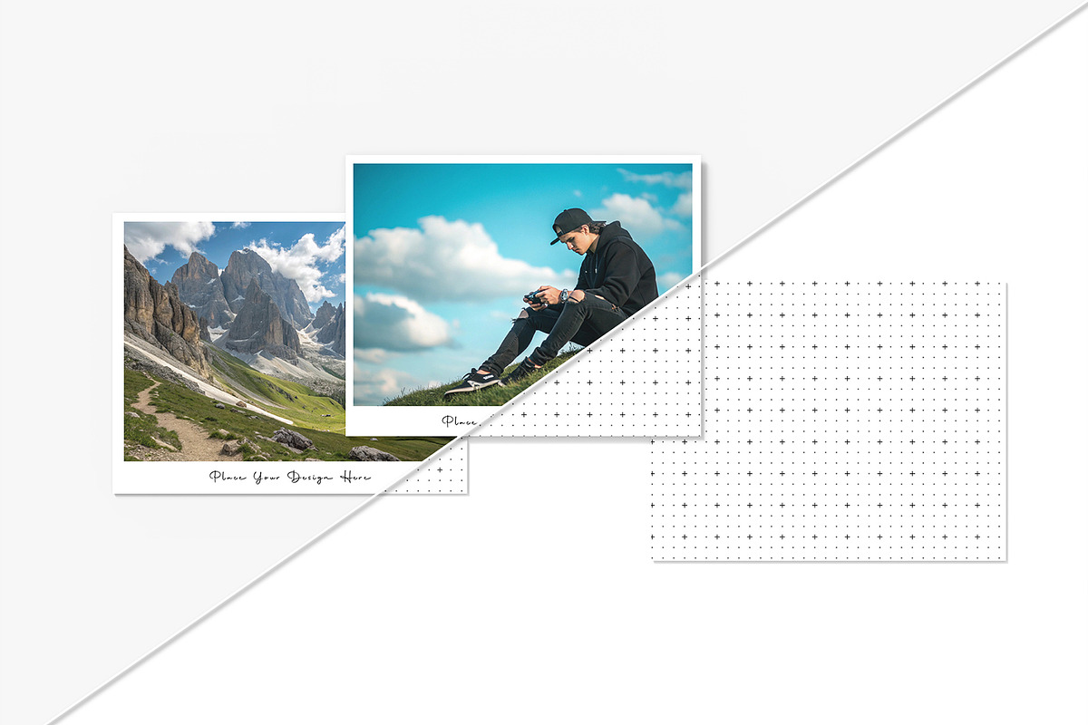Polaroid Photo Mockup Bundle, a Product Mockup by graphypix (Photo 3 of 4)