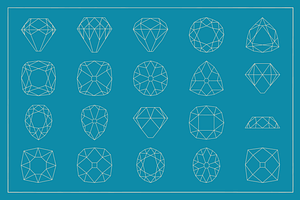 Gemstone Cutting Pattern Volume 02