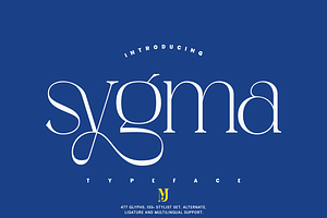 Sygma - Typeface