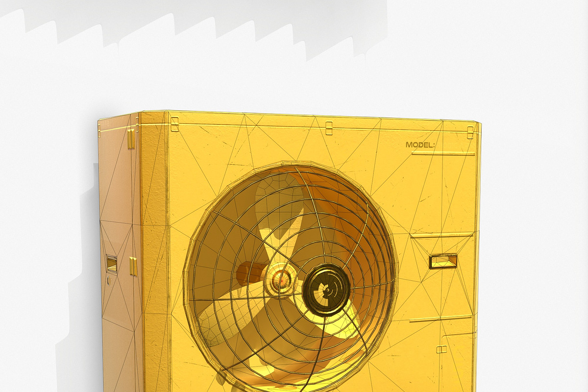 Sci-fi Air conditiong PBR, an Object 3D Model by Daniel Mikulik (Photo 20 of 20)