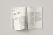 A4 Book Design Template | CANVA, a Brochure Template by evgenystudio (Thumbnail 2 of 5)