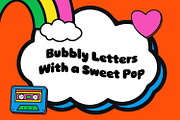 Gummy Pop Font, a Sans Serif Font by Handmadefont (Thumbnail 13 of 15)