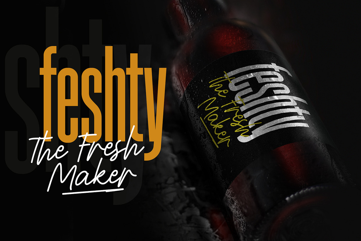 Highrush Font Duo preview 5