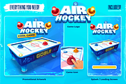 Air Hockey Game Assets, an Illustration by wowu (Thumbnail 9 of 12)