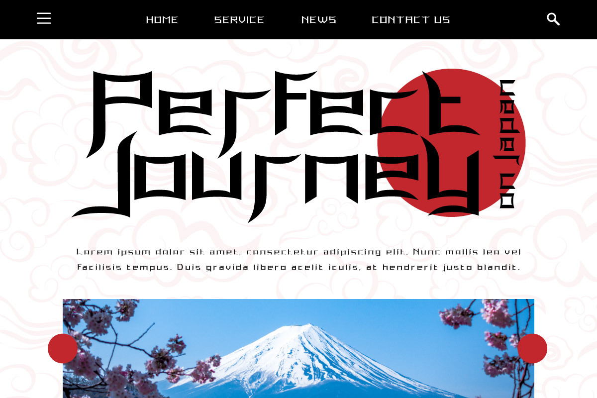 Fujiso - Japanese Style Font, a Sans Serif Font by trabaskriya (Photo 5 of 8)
