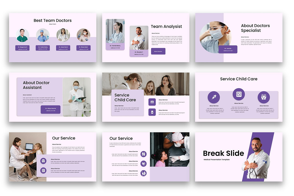 Healtykid – Medical PowerPoint, a Presentation Template by kreatifreya (Photo 4 of 5)