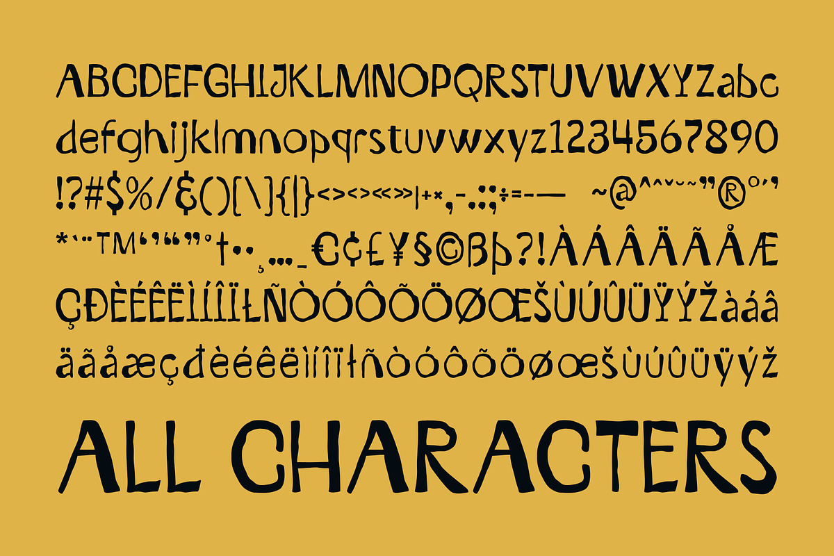 CS Wendy – Etchy Font, a Sans Serif Font by Craft Supply Co. (Photo 8 of 8)