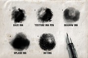 Real Ink Brushes for Photoshop, a Brush Add-On by Eliza Moreno Illustration (Thumbnail 2 of 4)