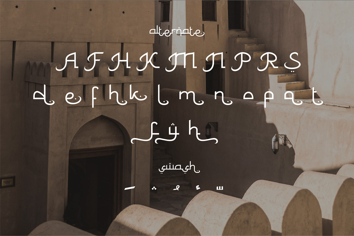 Humayrah - Ramadhan Arabic Font, a Handwritten Font by Flawless And Co (Photo 10 of 10)