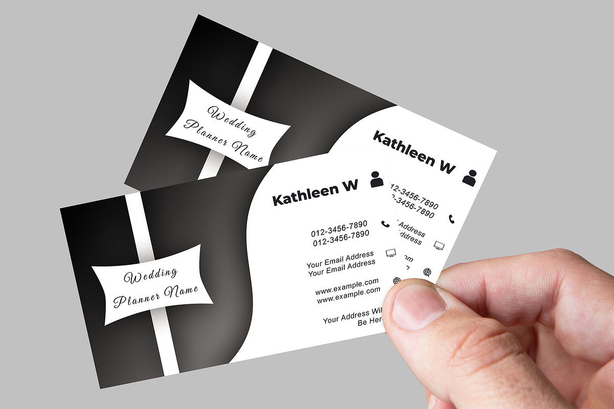 Professional Planner Card PSD preview 3