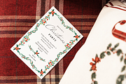 Editable Christmas Invitation, an Invitation Template by ForeverPrint (Thumbnail 6 of 8)