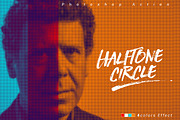 Halftone Circle Effect, an Action Add-On by DuoFankaar (Thumbnail 1 of 9)
