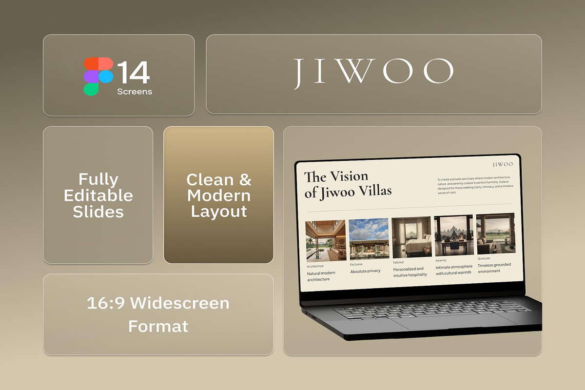 Jiwoo Luxury VillaResortPresentation, an UI Kit Template by Creative Perspective (Photo 2 of 7)